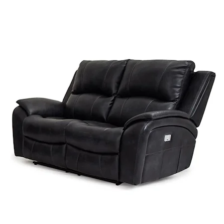 Power Headrest Reclining Loveseat with USB Ports